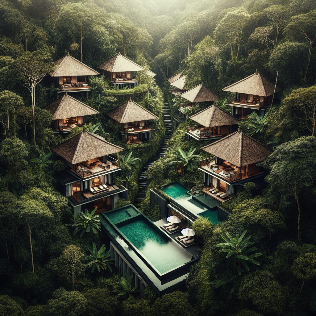 Ubud Supreme Elite Villas With Infinity Pool Jungle Sanctuary Retreat