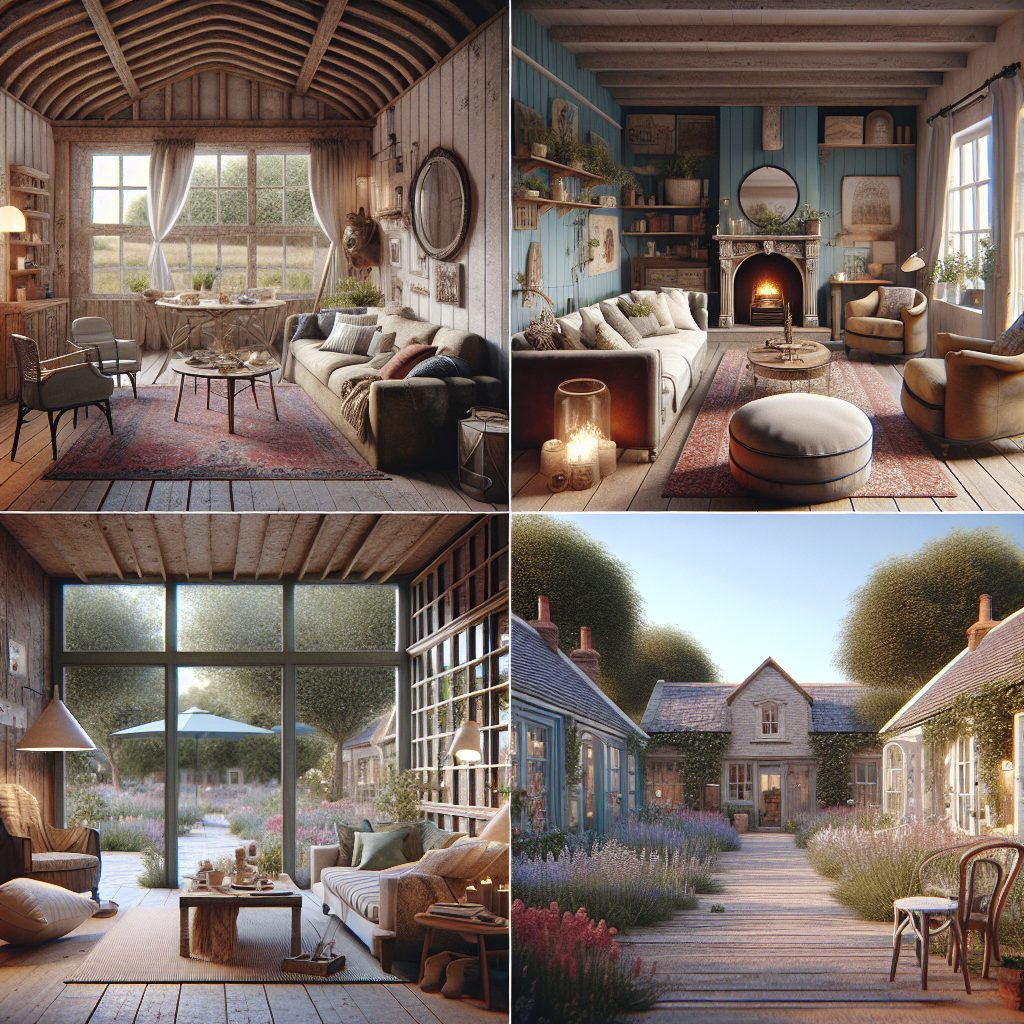 Unique Styled Boutique Retreats with Personalized Interiors