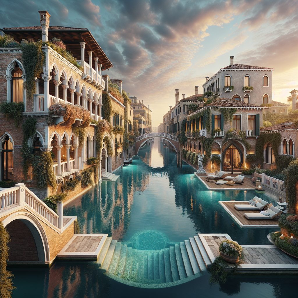 Venice Supreme Elite Villas With Infinity Pool Canal Historic Balcony